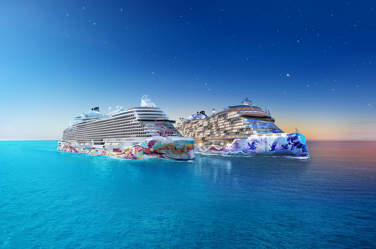 Norwegian Cruise Line® unveils more to do aboard norwegian aqua™ and norwegian luna™ with Immersive Gaming Venues and Elevated Spa and fitness Offerings